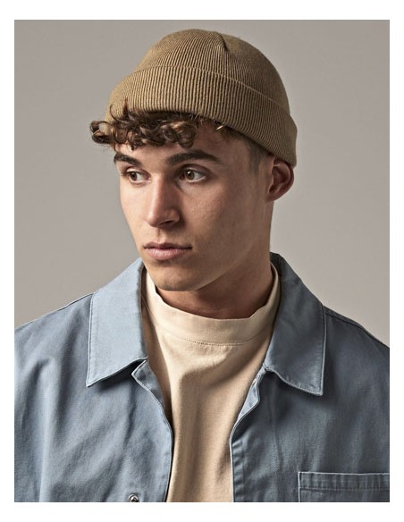 BEE-B43R-Recycled Mini Fisherman Beanie 2